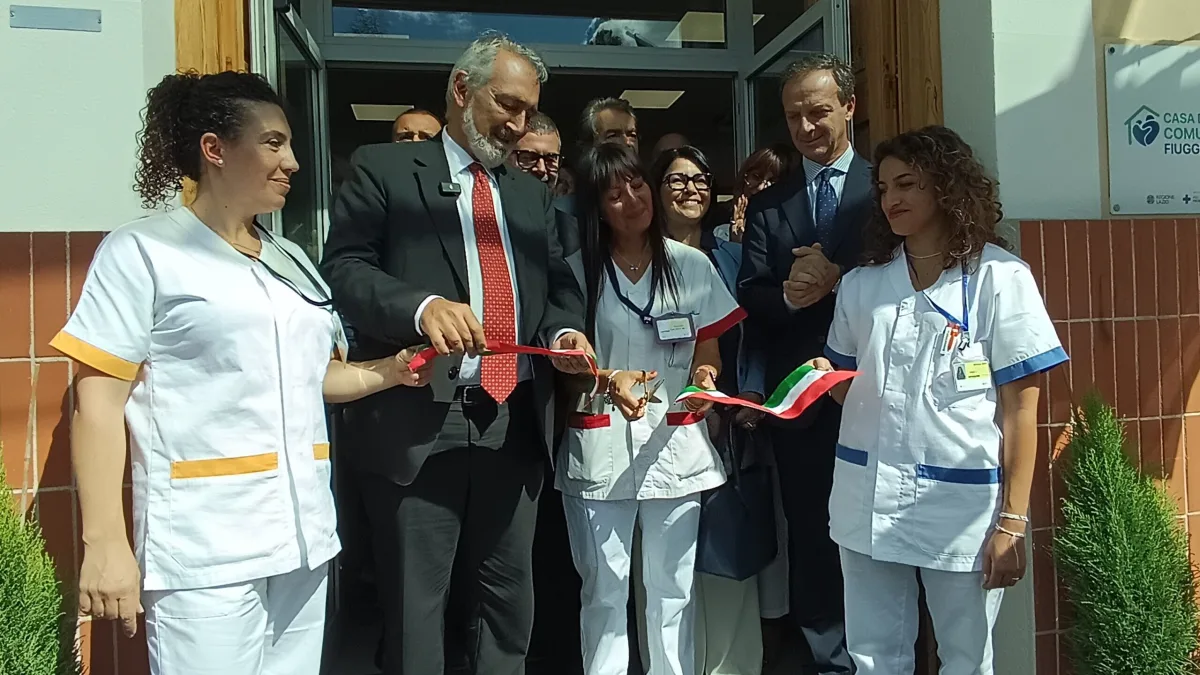 Fiuggi – La Casa di Comunità è realtà, con il taglio del nastro parte la rivoluzione della sanità territoriale