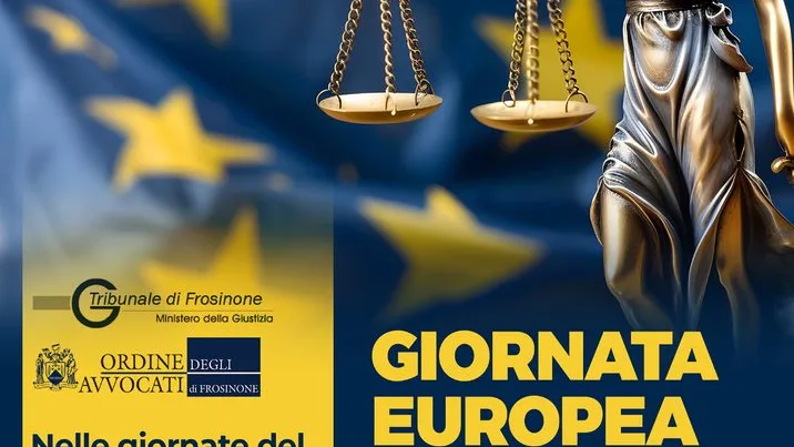 Giornata europea della giustizia civile: tribunale e ordine degli avvocati di Frosinone aprono le porte ai cittadini