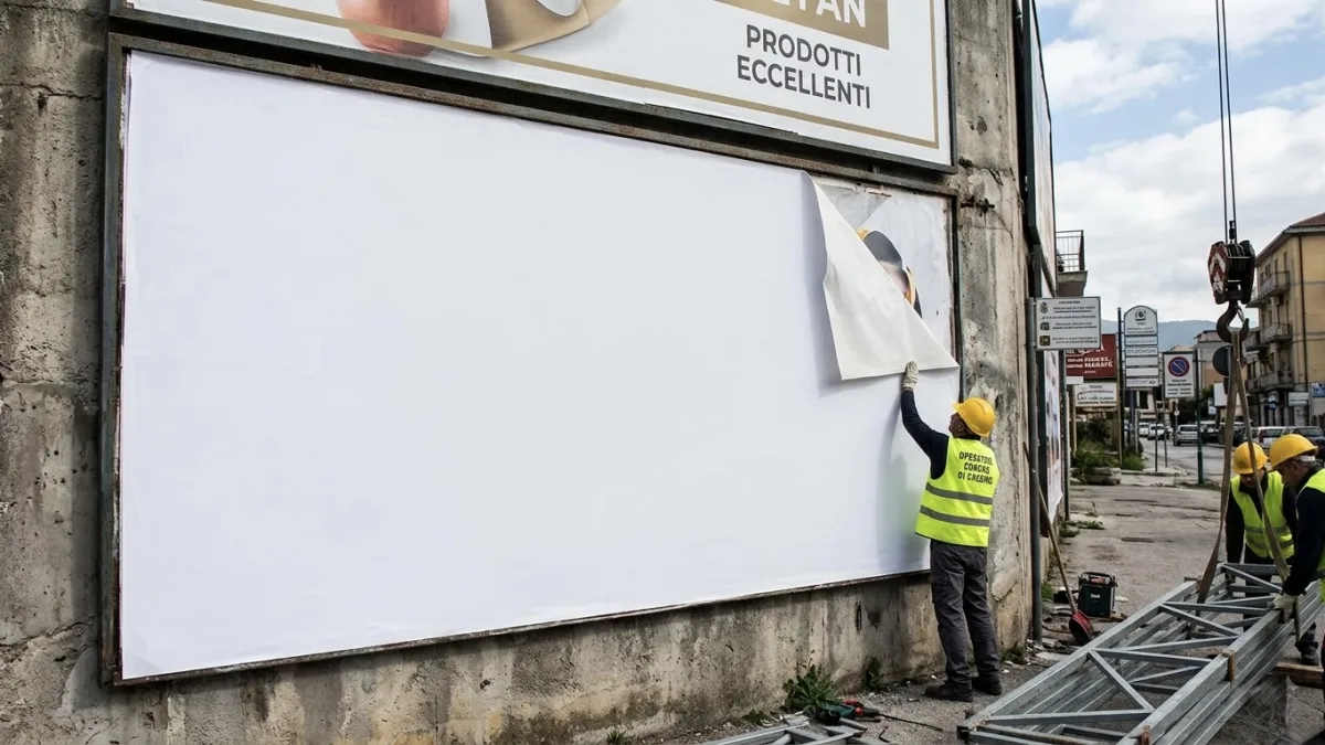 Cartelloni pubblicitari abusivi: scatta la stretta. Multe anche alle aziende che si fanno pubblicità