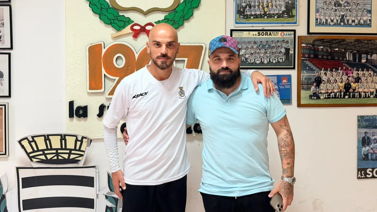 Seconda Categoria – Sora Calcio, arriva bomber Michele Grillo: ritrova mister Bottoni dopo il trionfo a Colli