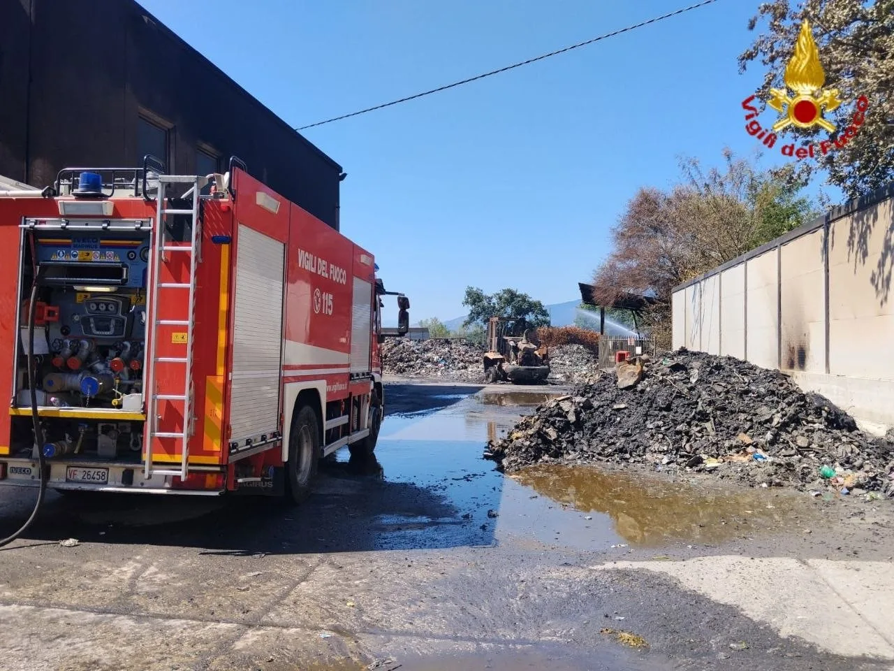 Incendio Remat a San Giorgio a Liri, il caso approda nella aule parlametari