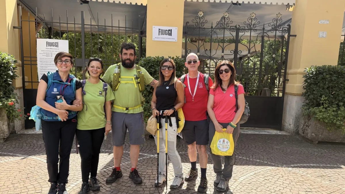 “Insieme per la vita”…in cammino: presenze da record al Castagneto di Fiuggi contro il silenzio sui suicidi
