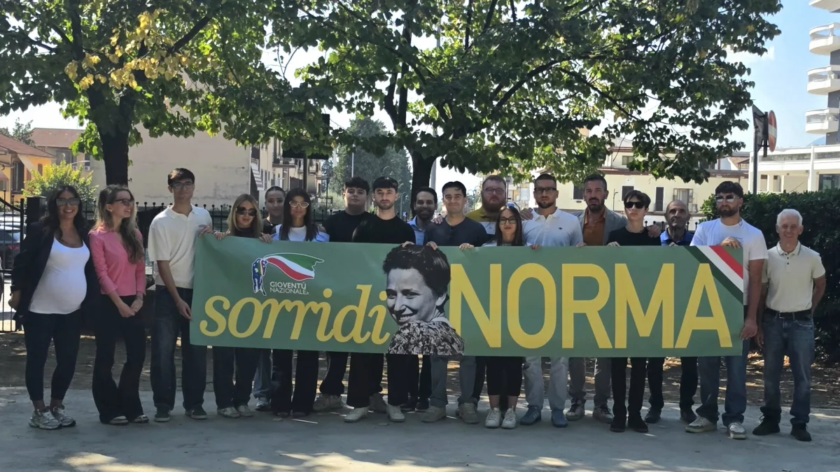 Commemorata a Frosinone Norma Cossetto: deposti fiori al giardino di Piazza Ferrante