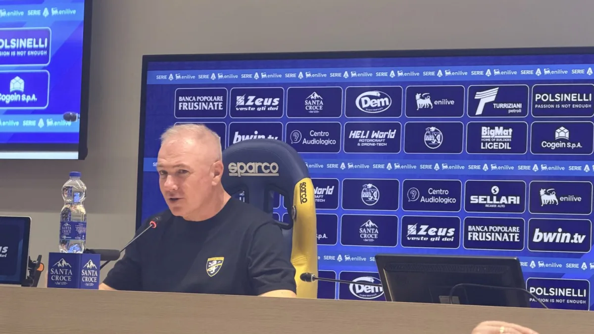 Frosinone-Venezia, Alvini: “Successo meritato arrivato al termine di una gara giocata bene”