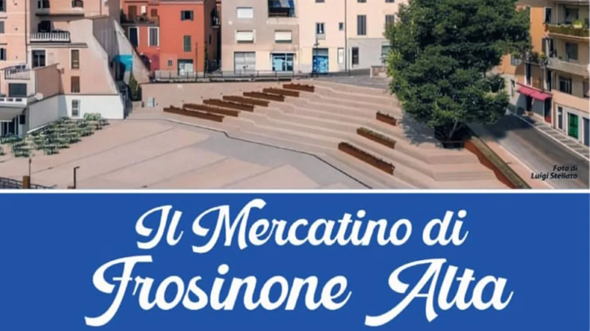 Domenica 20 settembre torna il Mercatino di Frosinone Alta