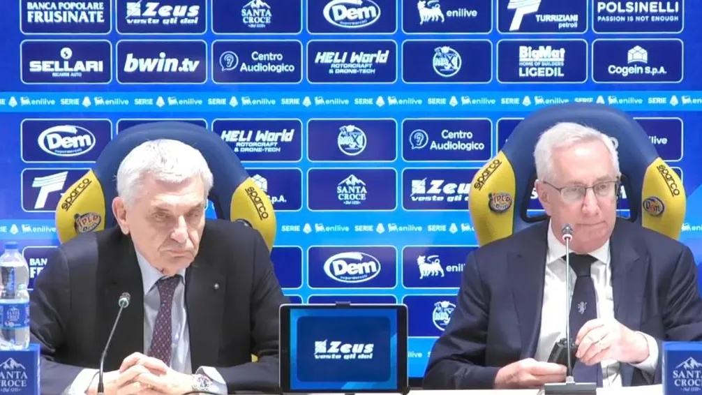 Frosinone, Stirpe e Gold fanno il punto: 32 milioni investiti e un progetto per restare in Serie A