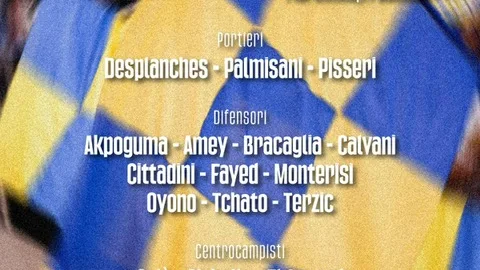 Calcio – Frosinone, Ghedjemis non parte per Firenze. Ci sono Birligea e Tchato