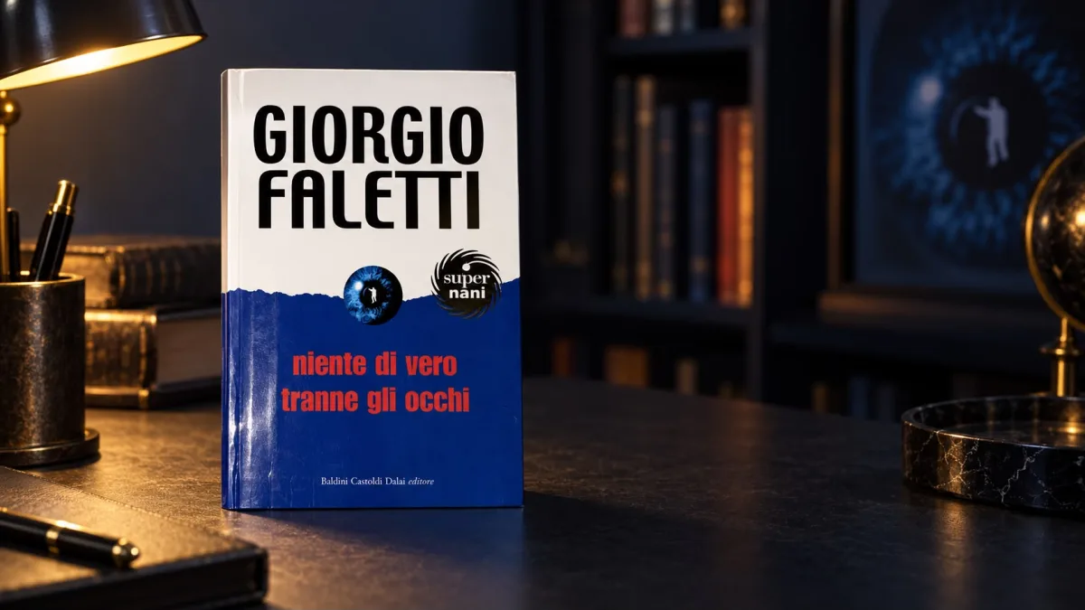’Niente di vero tranne gli occhi’. Faletti e il fascino oscuro dello sguardo: un thriller che inganna fino all’ultima pagina