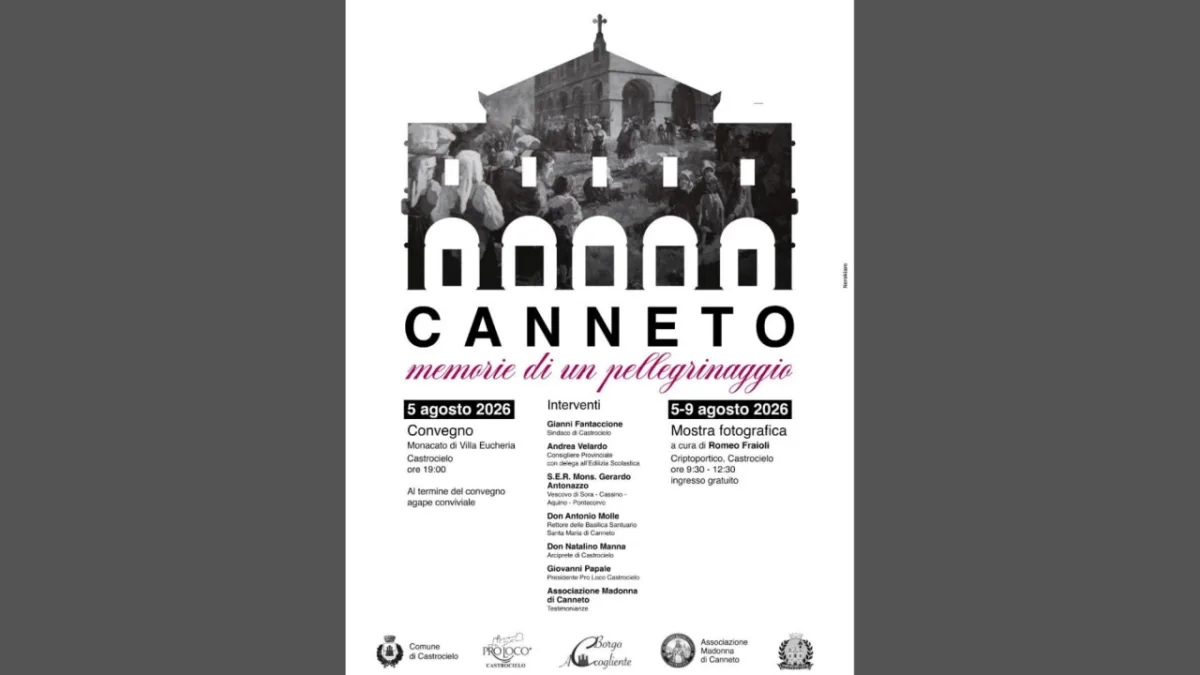 Canneto, memorie di un pellegrinaggio: un viaggio nella storia, nella fede e nell'identità della nostra comunità