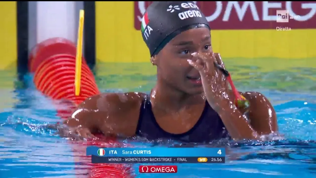 Cervaro (FR) – Sara Curtis batte il suo stesso record mondiale e vince l’oro. “Una follia”