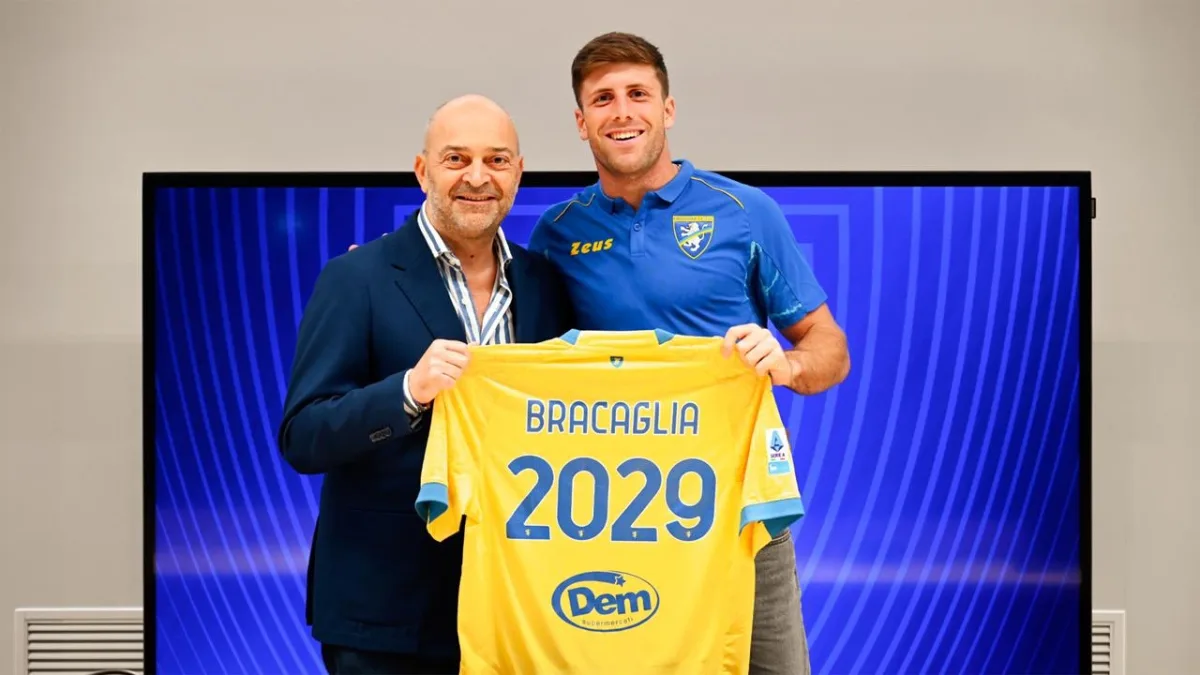Frosinone, Bracaglia rinnova fino al 2029. Dal settore giovanile alla prima squadra: il percorso continua
