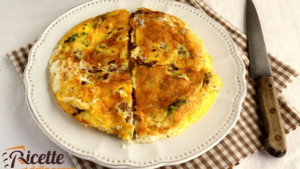 Frittata con speck
