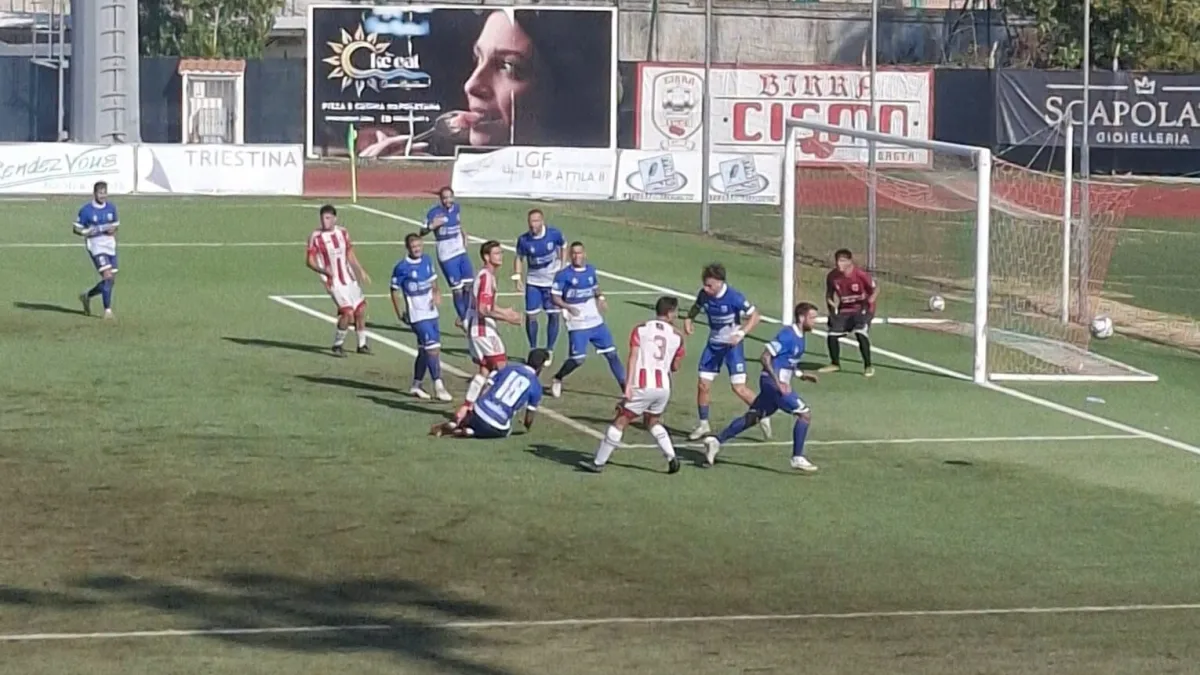 Eccellenza – Cassino, Lucchese firma il riscatto: Gaeta battuto 1-0 e squadra stretta a Mancone