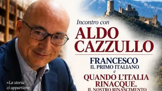 Roccasecca (FR) – Onorificenza al giornalista e scrittore Aldo Cazzullo. Grande attesa per il suo monologo