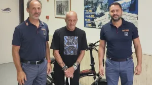 Bici elettrica rubata ritrovata dalla Polizia