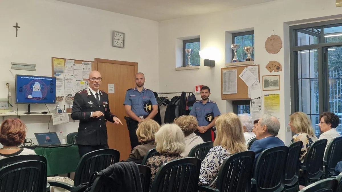 Dai falsi tecnici alle telefonate sospette, l’Arma mette i cittadini in guardia contro le truffe agli anziani