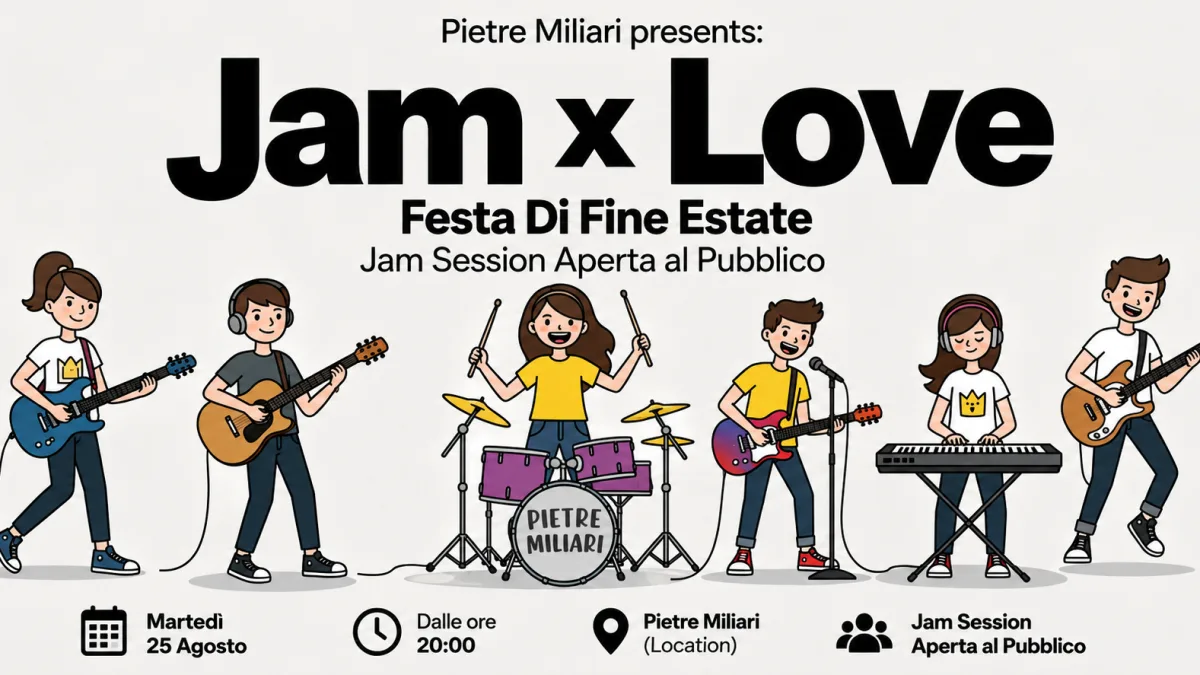 Cassino, Jam x Love, quando la musica può diventare il mondo che vorremmo