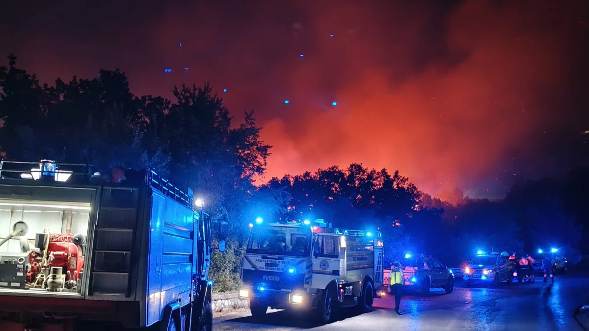 Ferentino (FR) – Monte Barano, l’incendio e la risposta del territorio. Parla il sindaco