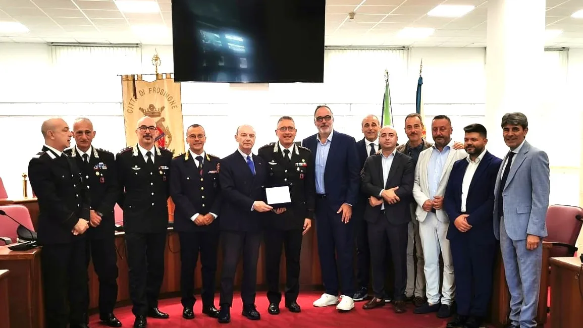 Frosinone – Ultimo giorno del colonnello Mattioli in Ciociaria
