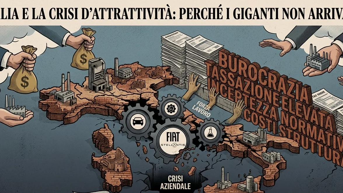 Oltre l’automotive: se il problema dell’Italia non sono le singole aziende, ma la sua attrattività