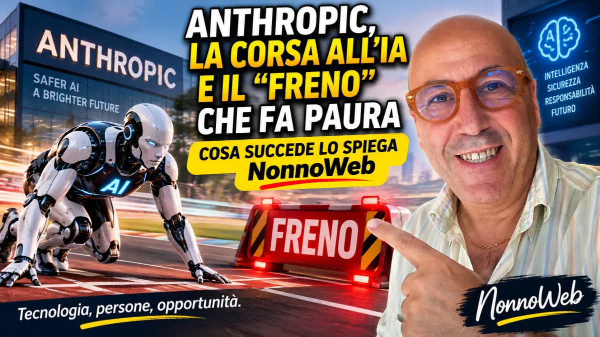 Anthropic e la corsa all’IA: cosa succede e cosa c’entra con la tua attività | NonnoWeb