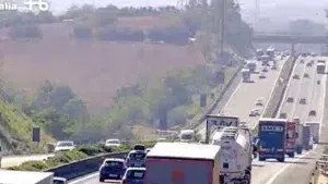 Incidente in A1 tra Colleferro e Anagni