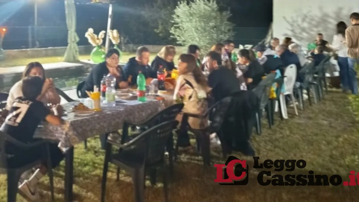Castrocielo: il valore del buon vicinato, la grande cena dei contradaioli