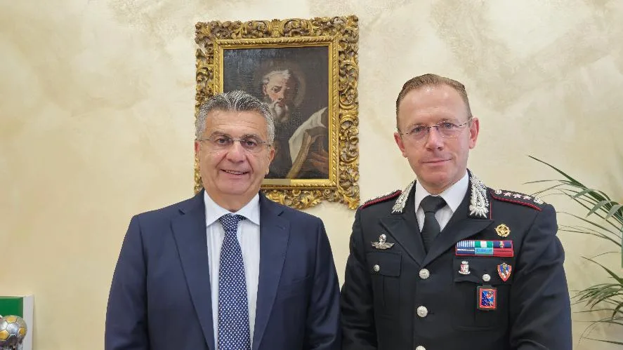 Il Colonnello Gianluca Zara accolto in Comune