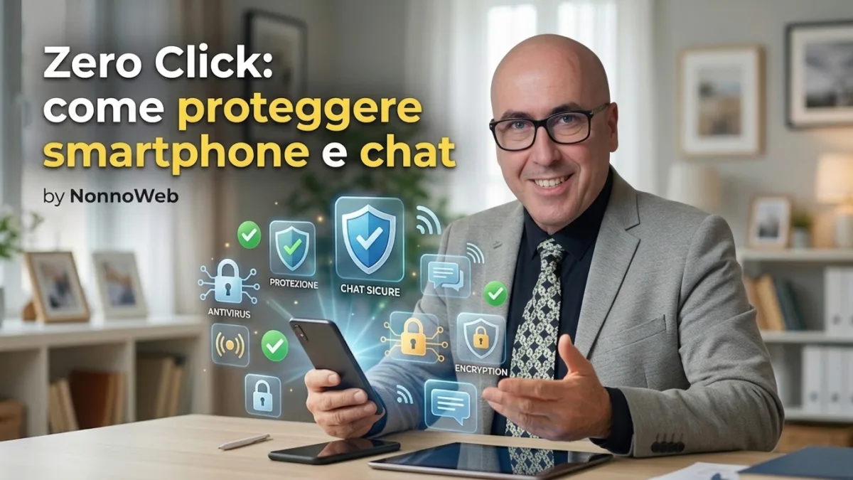Zero Click: come proteggere smartphone e chat | NonnoWeb