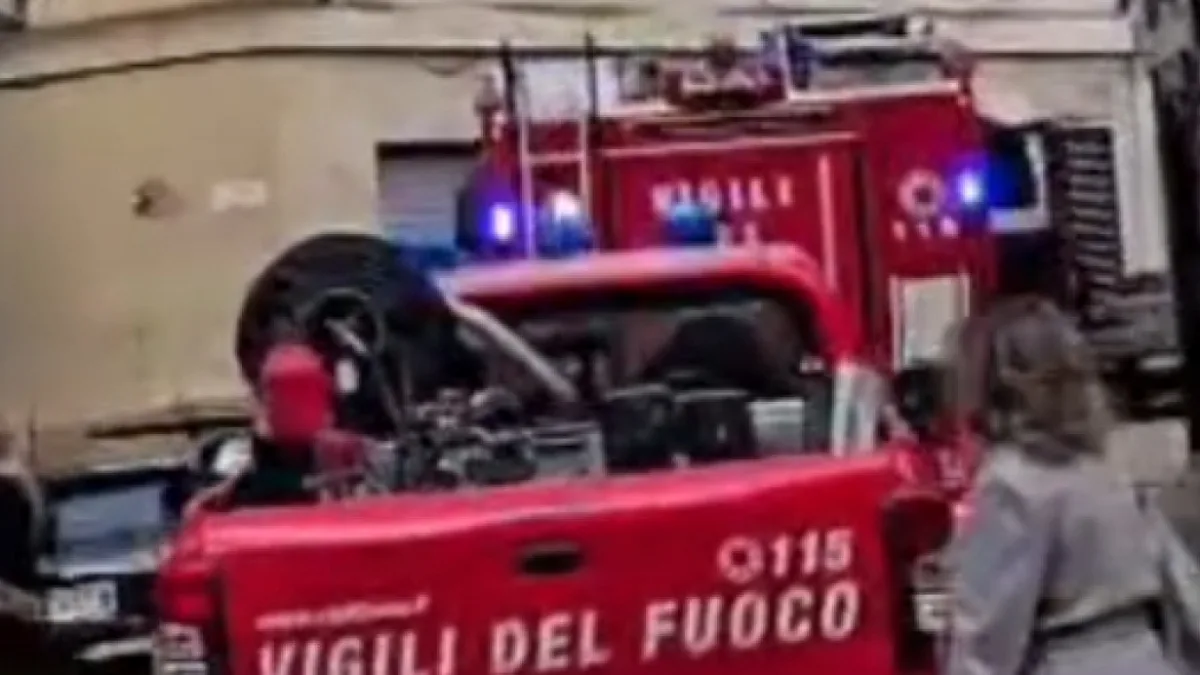 Cassino, fiammata in una stanza: paura per una studentessa in via Puccini. Vigili del Fuoco in azione