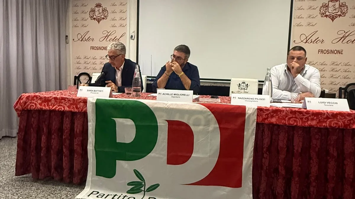 Frosinone – Direzione provinciale Pd, parole chiave chiarezza e sintonia