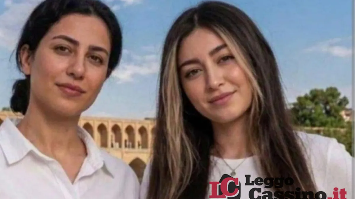 Romina e Taraneh  prigioniere a Dowlatabad, campo di detenzione iraniano