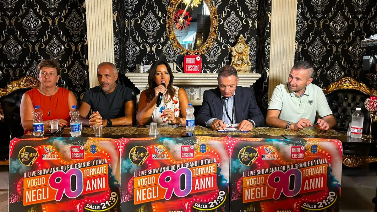“Voglio tornare negli anni ’90”, tutto pronto per l’evento che si terrà sabato