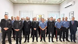 Il Colonnello Gianluca Zara in visita istituzionale ai presidi dell'arma
