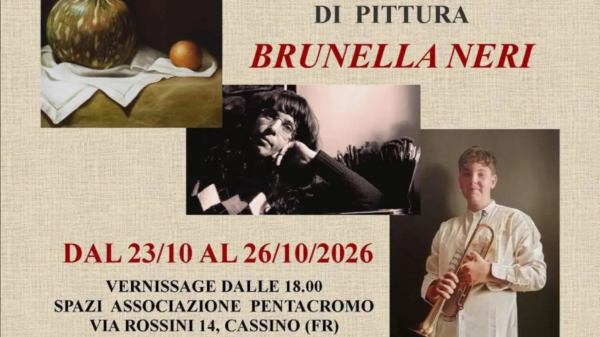 "Capitolo I": l'arte di Brunella Neri arriva a Cassino tra pittura, cultura e musica