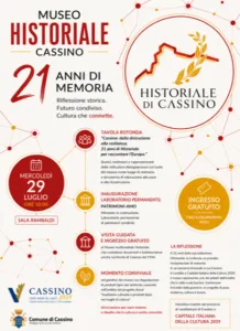 Cassino (FR) – 21 anni di Museo Historiale, tutte le iniziative in programma