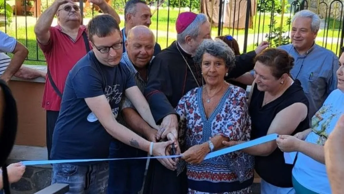 L'onorevole Formisano all'inaugurazione della struttura "Dopo di Noi Fiuggi"