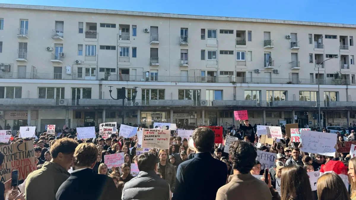 Cassino – Mille studenti in piazza contro il carovita