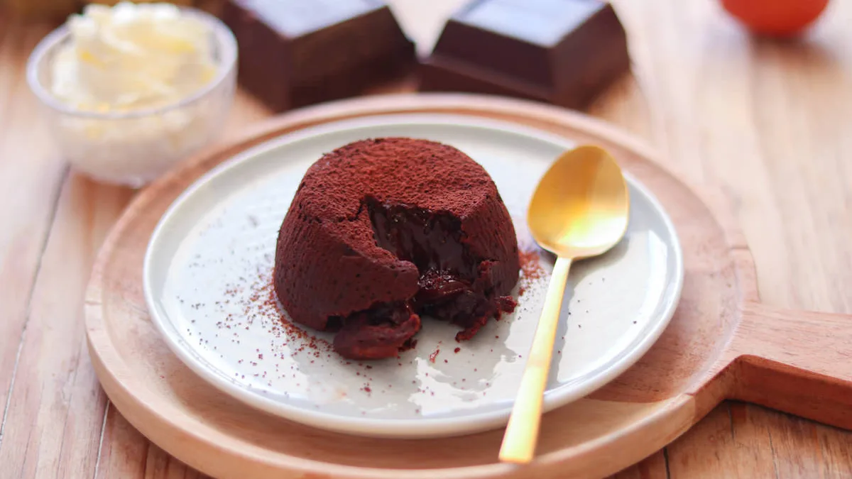 Tortino al cioccolato con cuore morbido