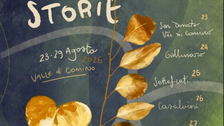 Domenica al via il “Festival delle storie”