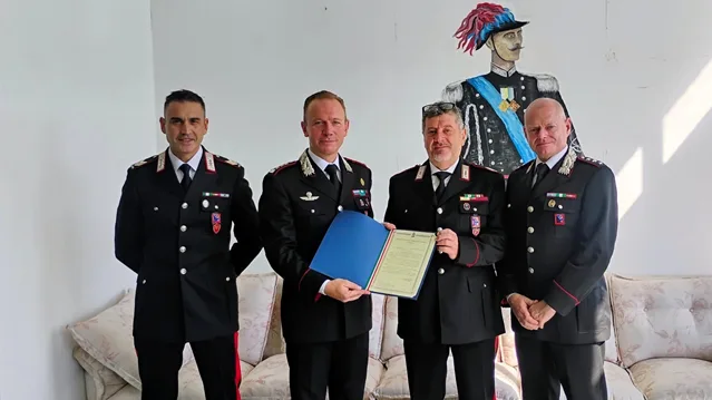 Arma dei Carabinieri, meritata pensione per il brigadiere Gianni Adofarini: l’omaggio ad una carriera lunga 38 anni