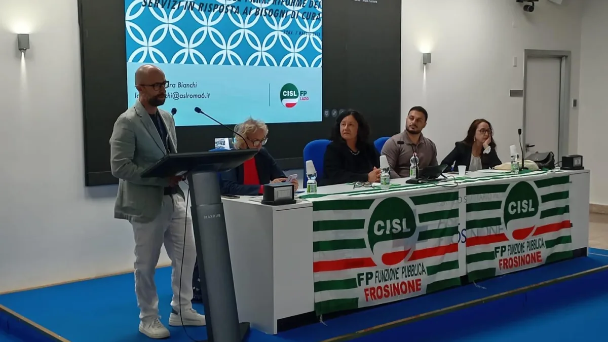Cisl Fp Frosinone, successo per la giornata formativa: “Investire sulle competenze per cambiare la sanità”