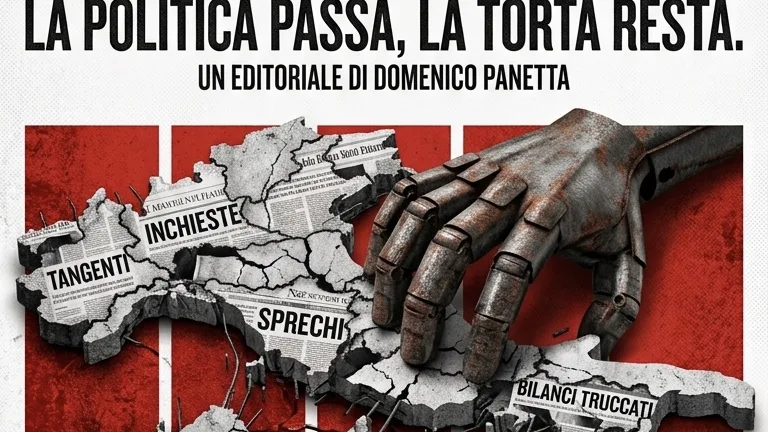 Il grande inganno del cantiere eterno: la politica passa, la torta resta