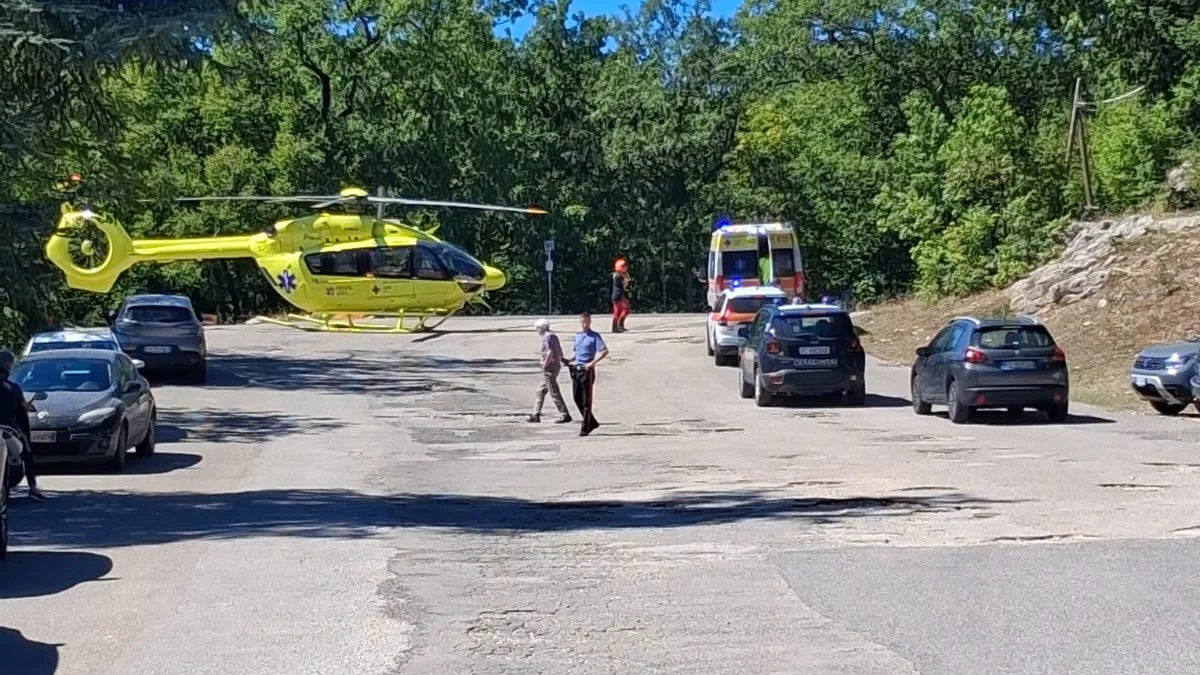 Collepardo – Ciclista svenuta in strada, i passanti chiamano i soccorsi