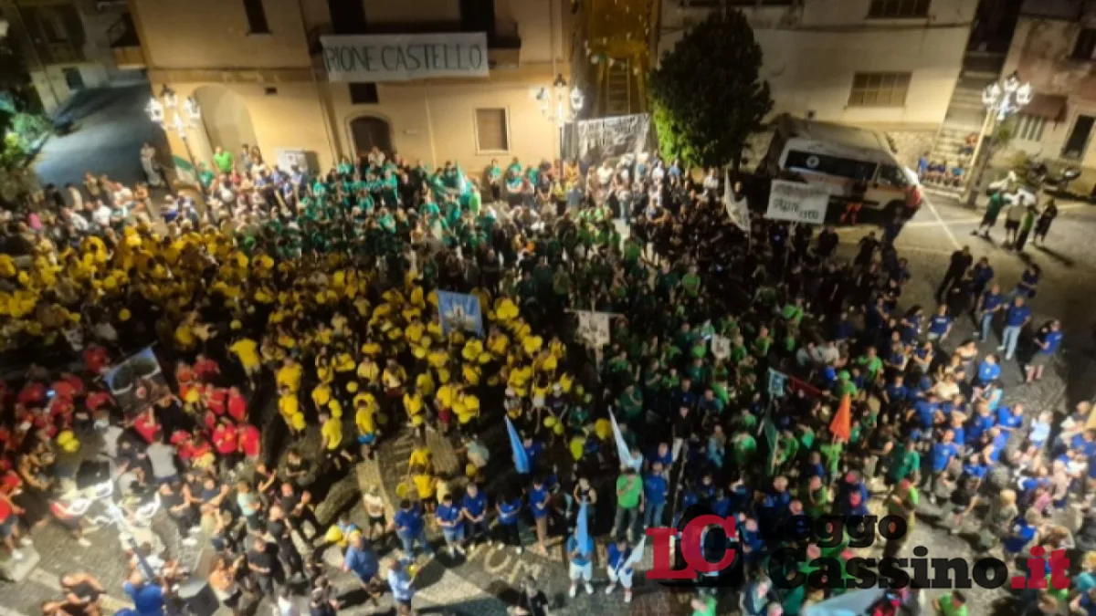 Vallerotonda riaccende la sfida, nasce il Palio delle Frazioni