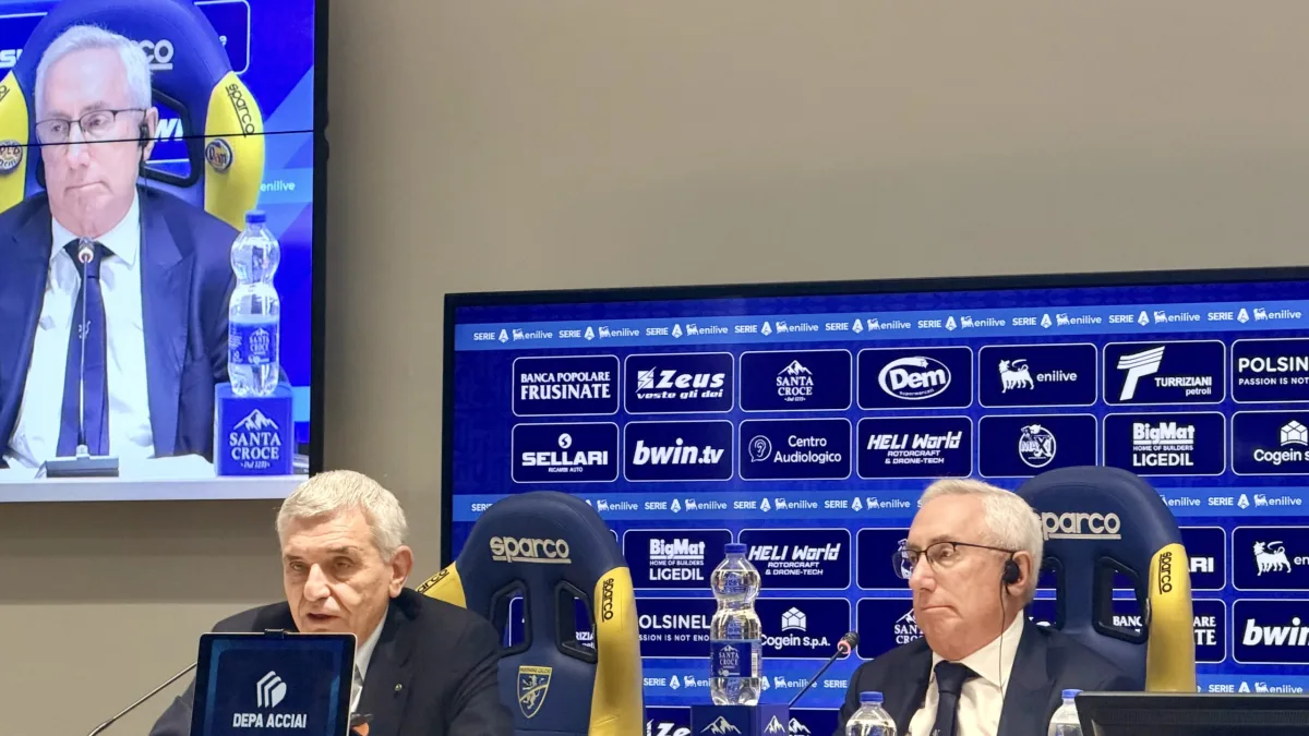 Frosinone, Stirpe e Gold: “Investiti 32 milioni. Garantiamo pazienza e capitali per mantenere la serie A”