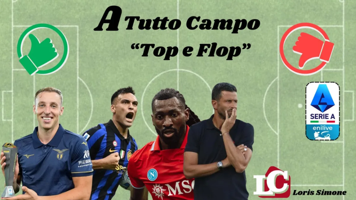 A Tutto Campo – Top &amp; Flop: Lautaro da urlo, Frattesi sorprende. Anguissa ancora da incubo