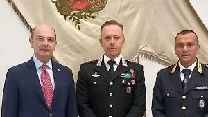 Mastrangeli accoglie in Comune il colonnello Gianluca Zara