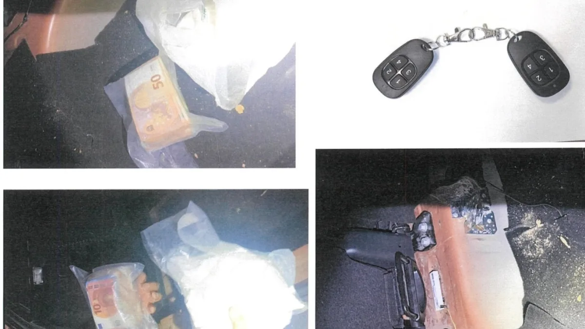 Cassino (FR) – La Stradale arresta due corrieri della droga sull’A1. In auto 1kg di cocaina e 32mila euro
