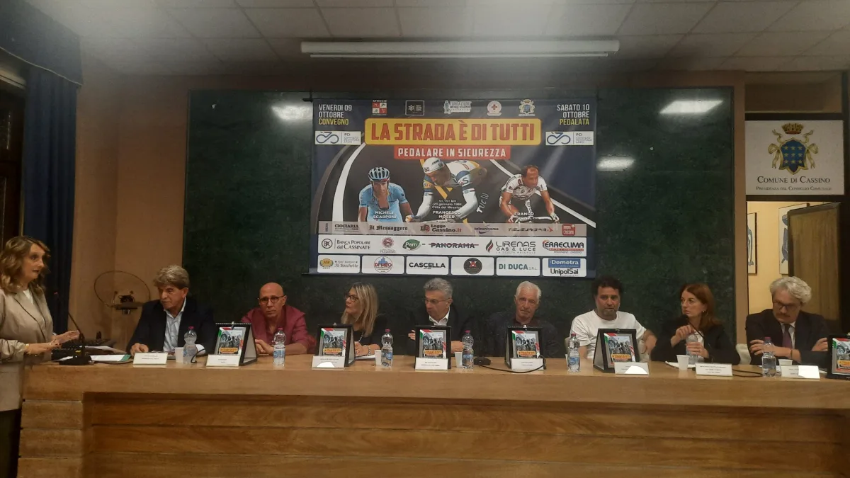 Cassino (FR) – Due giorni con Francesco Moser per promuovere il rispetto tra automobilisti e ciclisti